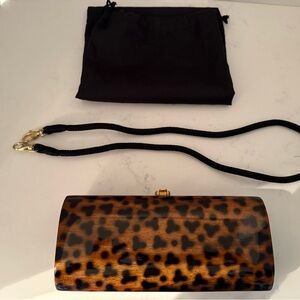 Handbag Culture wooden clutch